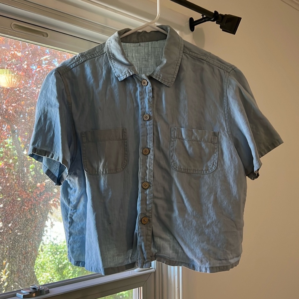 Linen blouse - size M